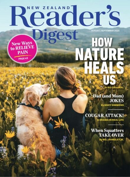 Reader’s Digest New Zealand – August-September 2025 Cover