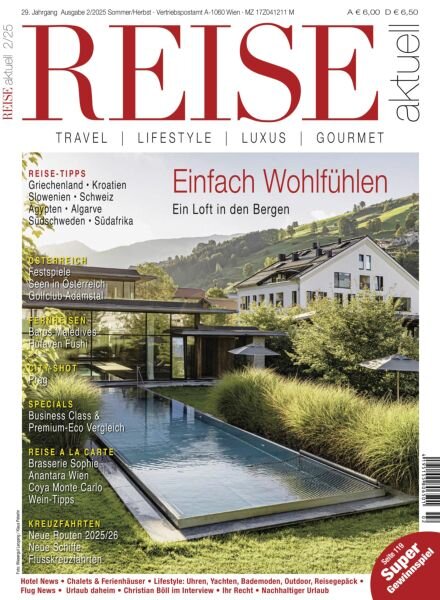Reise Aktuell – Juli 2025 Cover