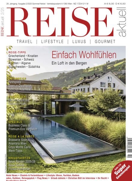 Reise Aktuell – Sommer-Herbst 2025 Cover