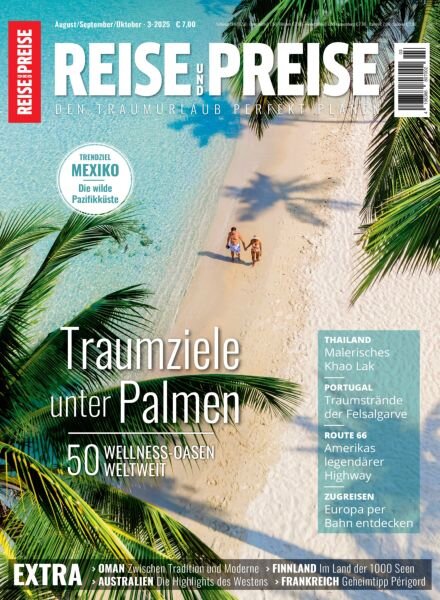 Reise & Preise – August-September-Oktober 2025 Cover