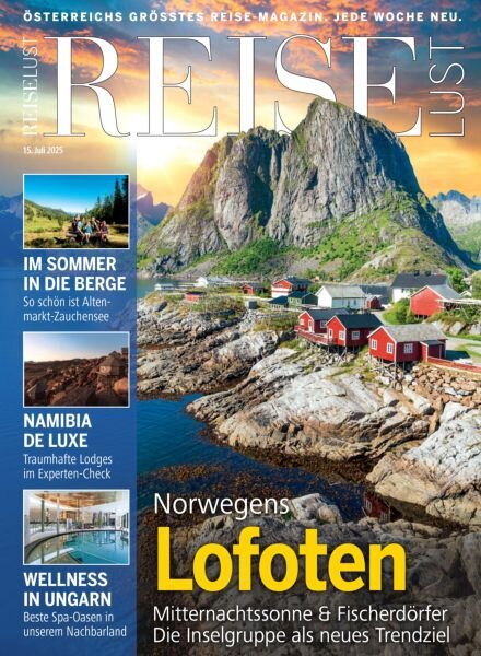 Reiselust – 15 Juli 2025 Cover