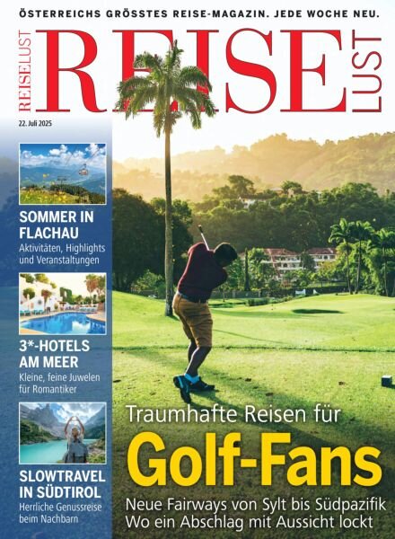 Reiselust – 22 Juli 2025 Cover
