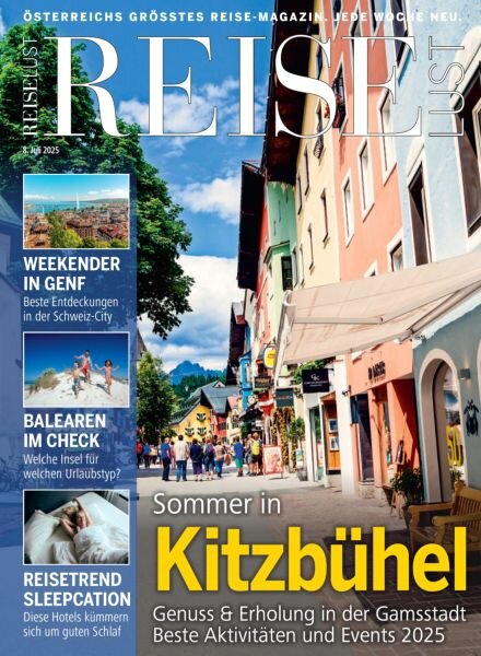 Reiselust – 8 Juli 2025 Cover