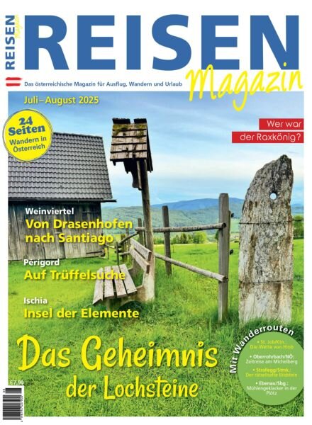 Reisen-Magazin – Juli-August 2025 Cover
