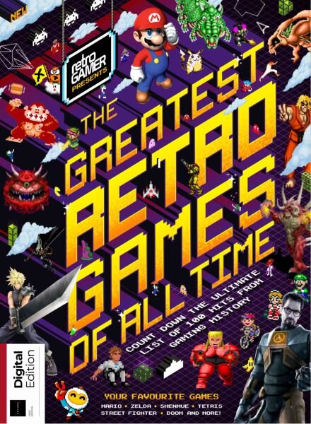 Retro Gamer Presents – The Greatest Retro Games of All Time – 1st Edition – July 2025 Cover