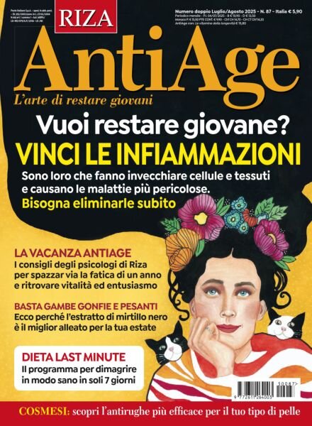 Riza AntiAge – Luglio-Agosto 2025 Cover