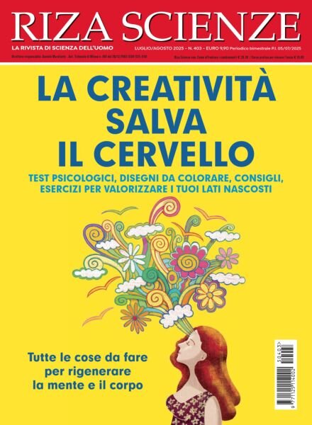Riza Scienze – Luglio-Agosto 2025 Cover