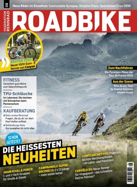 RoadBIKE – August 2025 Cover