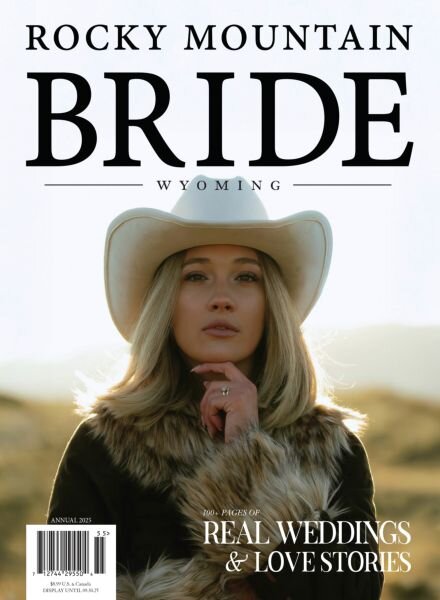 Rocky Mountain Bride – Wyoming 2025 Cover