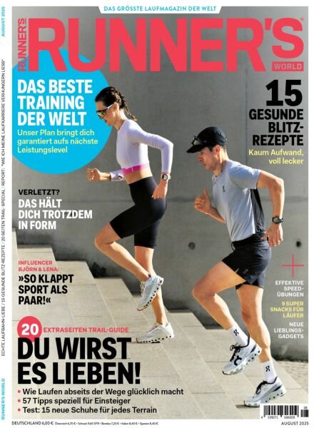 Runner’s World Germany – 08 2025 Cover