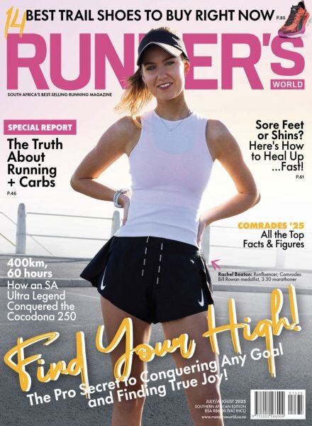 Runner’s World South Africa – July-August 2025 Cover