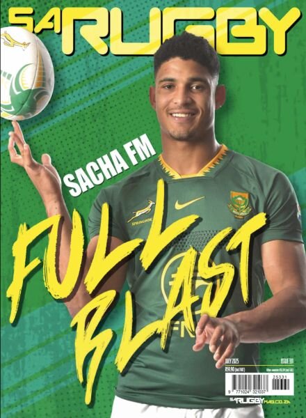 SA Rugby – July 2025 Cover
