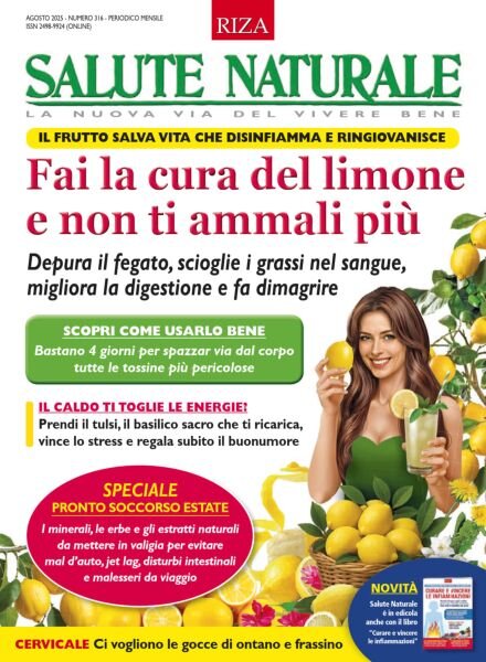 Salute Naturale – Agosto 2025 Cover