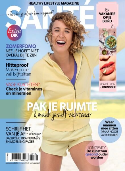 Sante Netherlands – Juni-Juli 2025 Cover