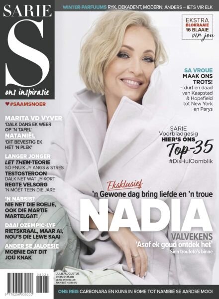 Sarie – July-August 2025 Cover