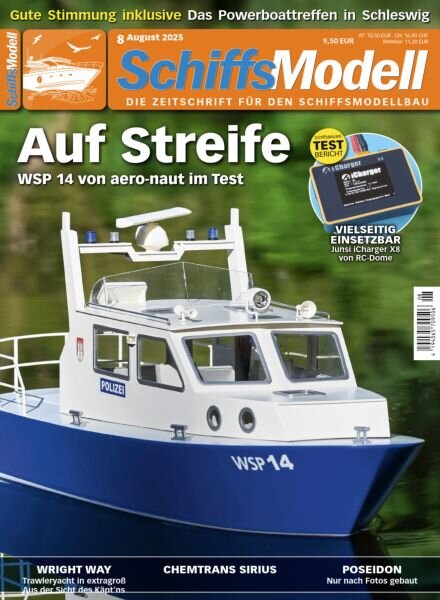SchiffsModell – August 2025 Cover