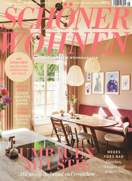 Schoner Wohnen – August 2025 Cover