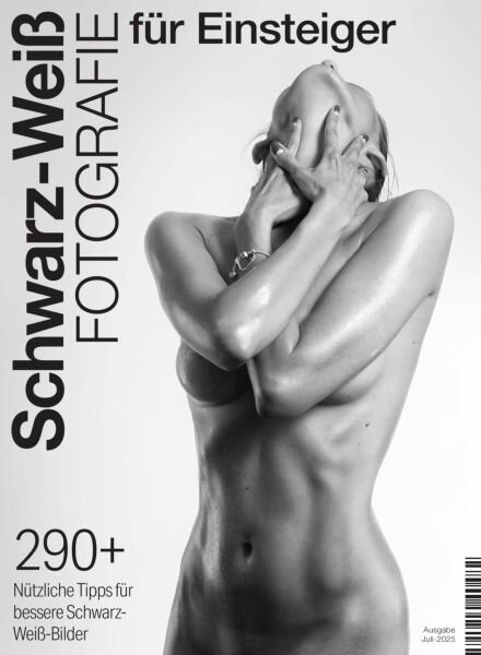 Schwarz-Weiss-Fotografie fur Einsteiger – Juli 2025 Cover
