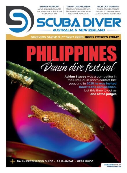 Scuba Diver Australia & New Zealand – July 2025 Cover