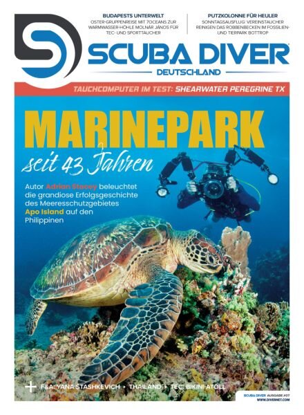 Scuba Diver Germany – Juli 2025 Cover