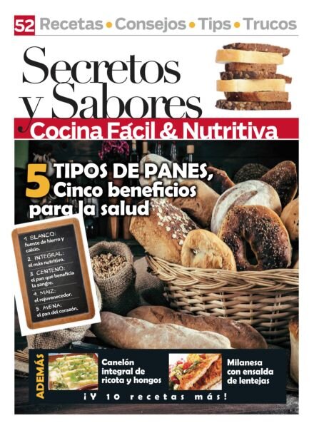 Secretos & Sabores – Julio 2025 Cover