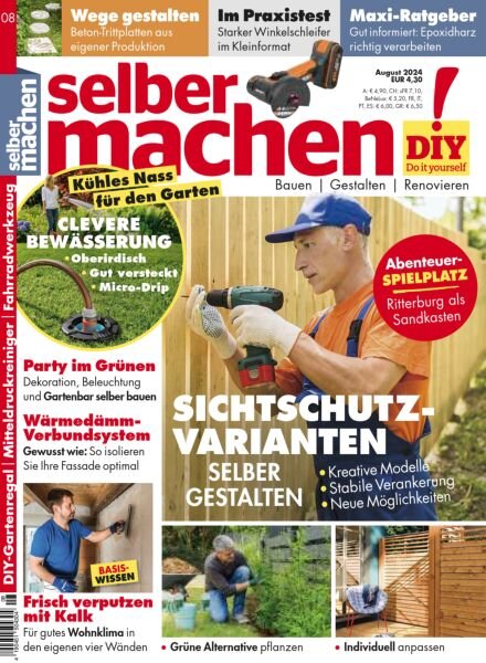 Selber Machen – August 2024 Cover