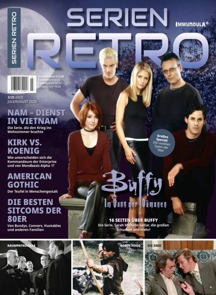 Serien Retro – Juli-August 2025 Cover