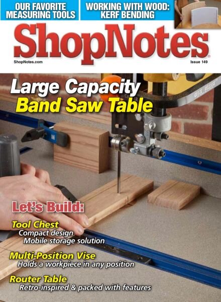 ShopNotes Magazine – June 2025 Cover