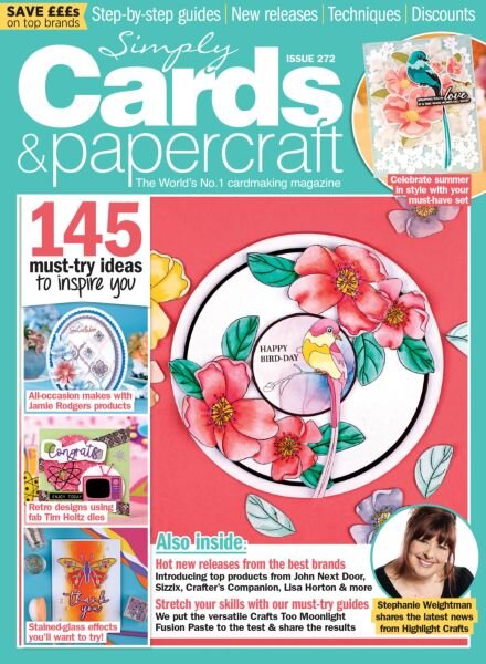 Simply Cards & Papercraft – Issue 272 2025 Cover
