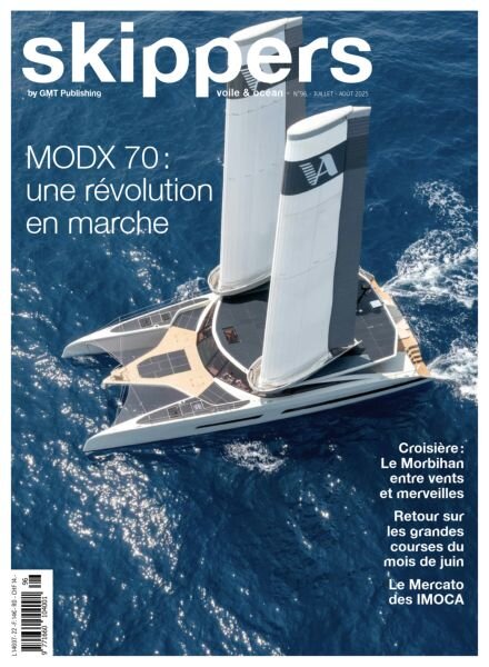 Skippers Voile & Ocean – Juillet-Aout 2025 Cover