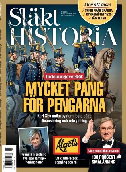 Slakthistoria – Juli 2025 Cover
