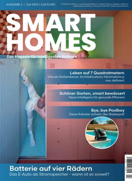 Smart Homes – Juli 2025 Cover