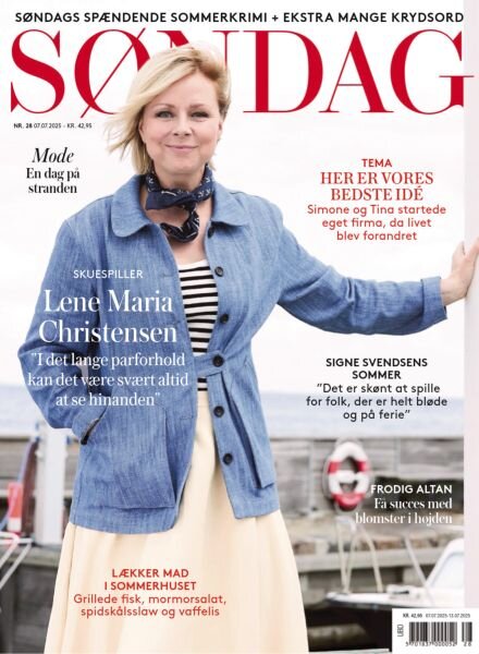Sondag – 7 Juli 2025 Cover