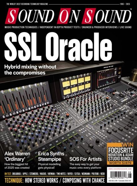 Sound On Sound USA – August 2025 Cover