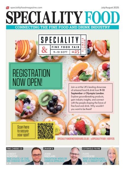 Speciality Food – July-August 2025 Cover