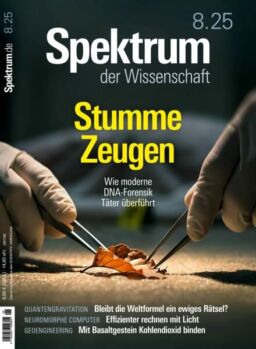 Spektrum der Wissenschaft – August 2025