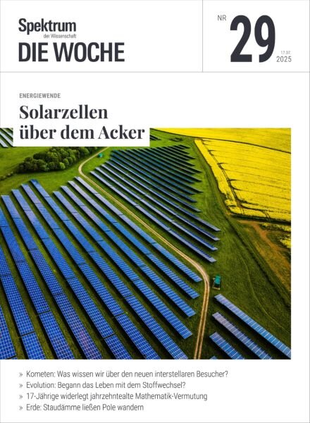 Spektrum Die Woche – 17 Juli 2025 Cover