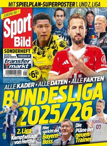 Sport Bild Sonderheft – Juli 2025 Cover