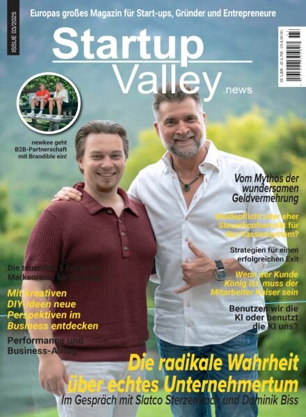 StartupValley – Juni 2025 Cover