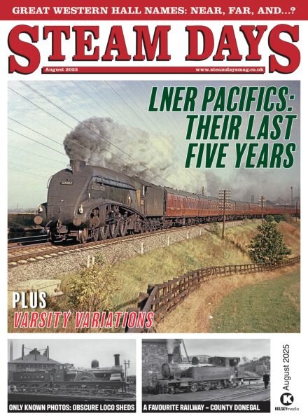 Steam Days – August 2025 Cover