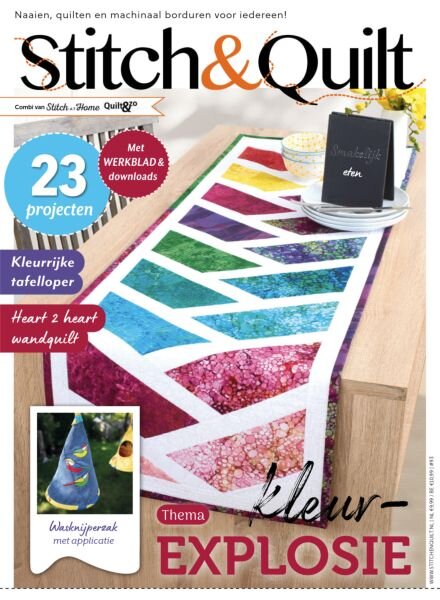 Stitch & Quilt – Issue 93 2025 Cover