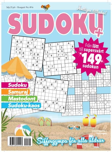 Sudoku+ – Juli 2025 Cover