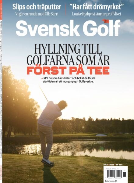 Svensk Golf – Juli 2025 Cover