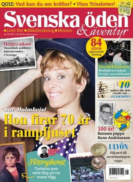 Svenska Oden & Aventyr – Juli 2025 Cover
