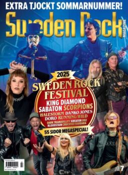 Sweden Rock Magazine – Juli 2025