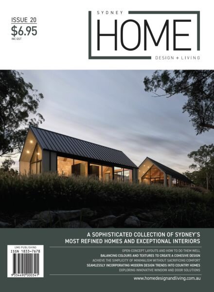 Sydney Home Design + Living – Issue 20 2025 Cover