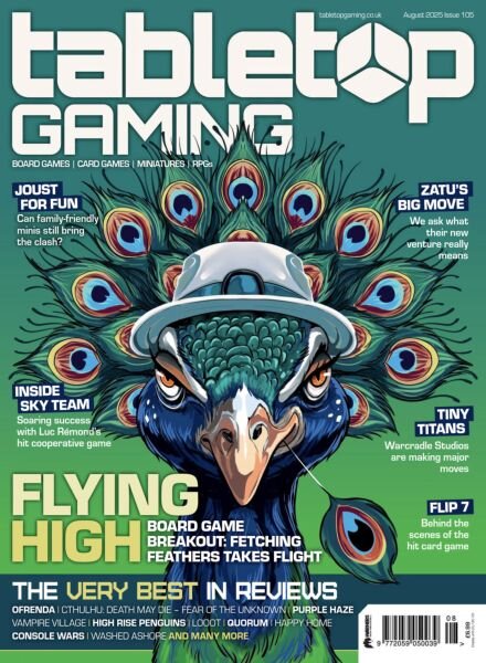 Tabletop Gaming – August 2025 Cover