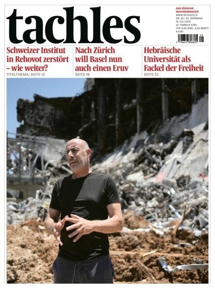 Tachles – 18 Juli 2025 Cover