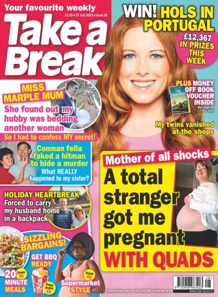 Take a Break Weekly – 10 July 2025 Cover