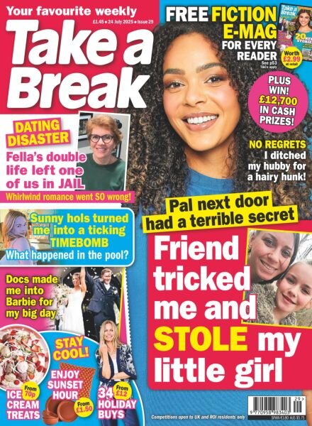 Take a Break Weekly – 17 July 2025 Cover